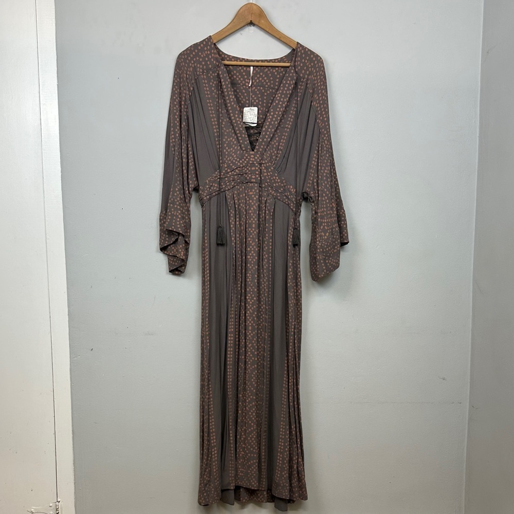 NWT Free People Modern Kimono Dress Sz 6 - Picture 2 of 13